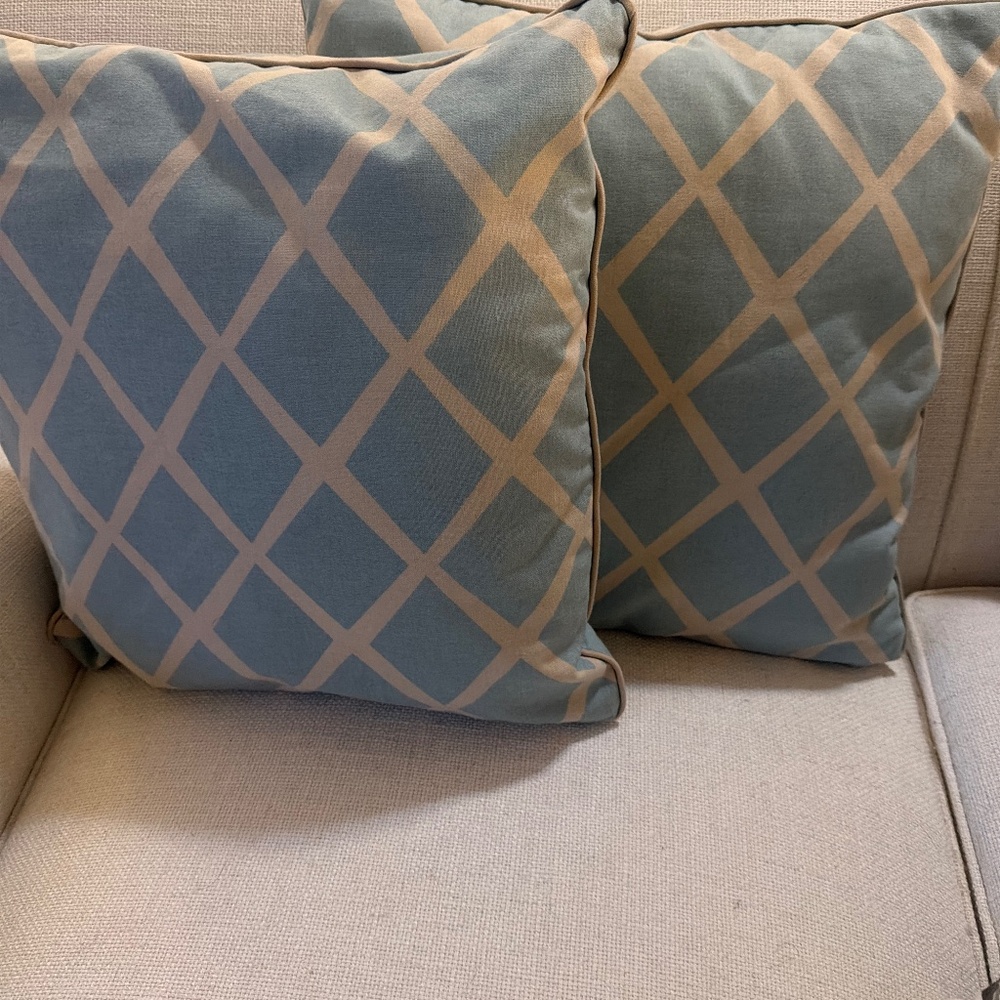 Serena and Lily pillows